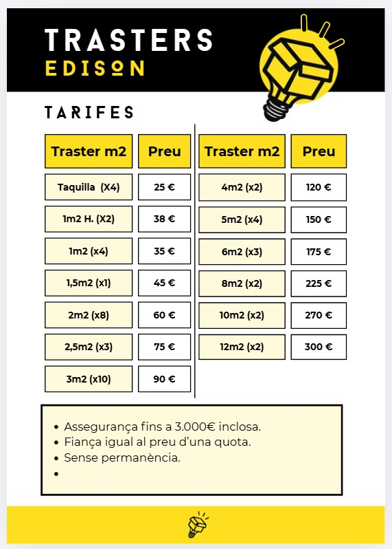 Tarifas Oficiales e Inventario Real